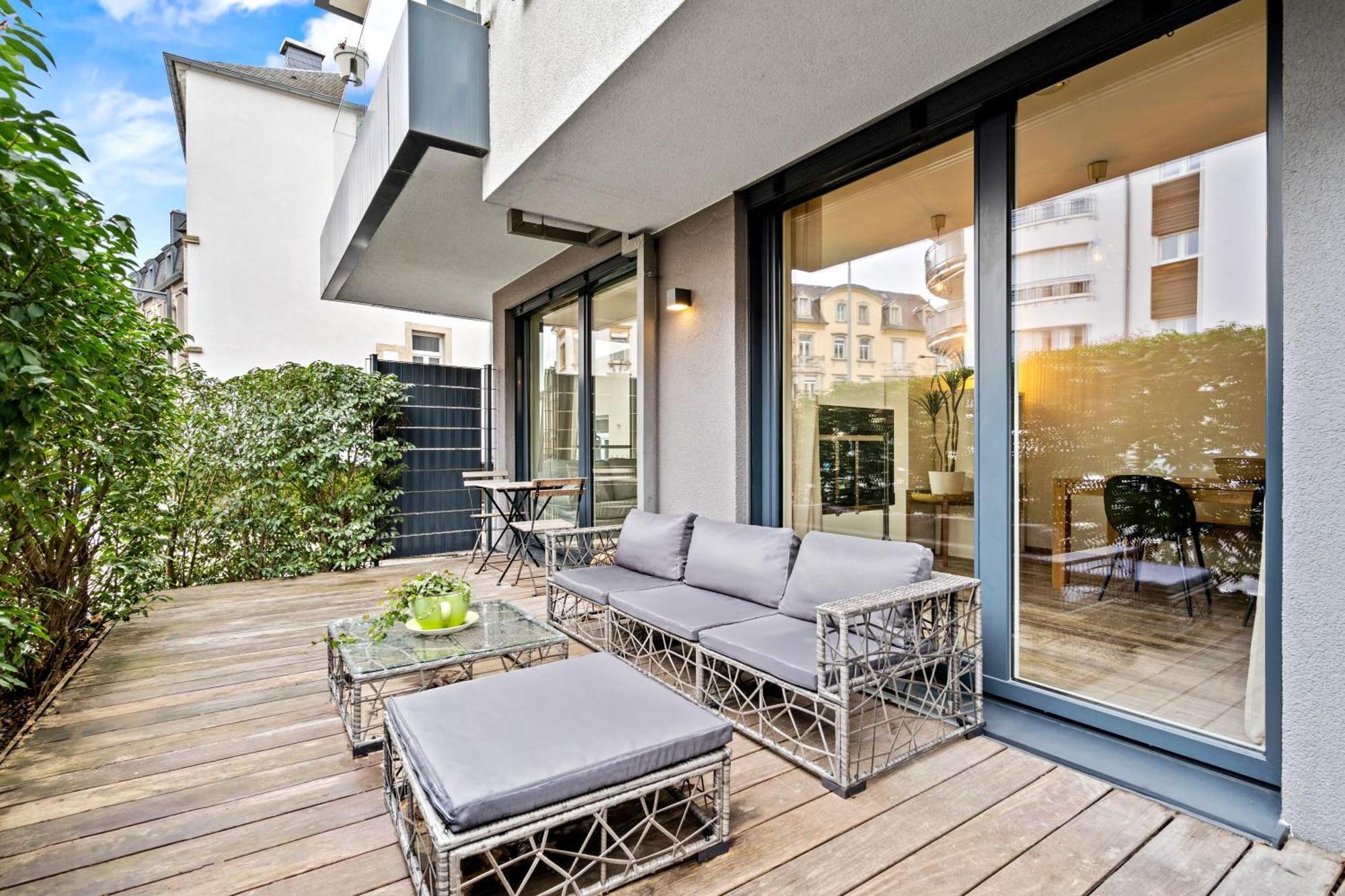 Elegant 1Br - Limpertsberg Gem Lejlighed Luxembourg By Eksteriør billede